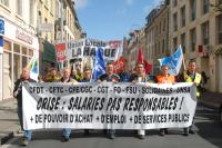 Cherbourg manif 1mai2009010